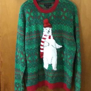 Blizzard Bay Men’s Ugly Polar Bear Xmas Sweater